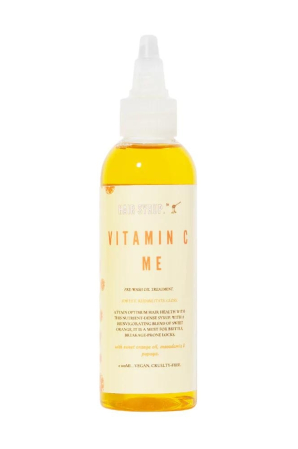 "Vitamin C me" hair syrup aliejinis plaukų serumas lūžinėjantiems plaukams